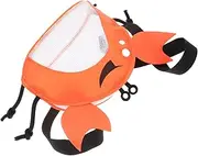 [WESIEVYA] Beach Bag for Durable Mesh Tote with Ample Storage for Beach and Shells Fun Crab Design for Outdoor Activities Double End Bag for Easy Access and Ventilation