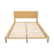 Queen Bed Evalyn Timber Bed Frame