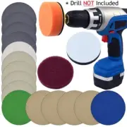 Car Headlight Polishing Grinding Sanding Discs Scouring Cloth Sandpaper Sponge