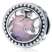 Solid 925 Sterling Silver Fairytale Unicorn Charm