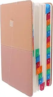 Tofficu Versatile Address Organizer Phone Book Address for Phone Numbers A5 Size