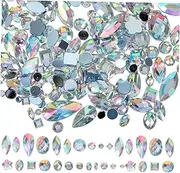 300pcs Flatback Rhinestone Decor Acrylic Rhinestones DIY Decorative Gems