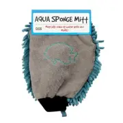 Dog Gone Smart Aqua Sponge Mitt - Soaks Up Water Spills And More
