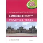 CAMBRIDGE B1 PRELIMINARY FOR SCHOOLS PRACTICE TESTS (2020 EXAM FORMAT) STUDENT’S BOOK WITH AUDIO CD & ANSWER KEY
