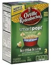 Orville Redenbacher's 94% Fat Free Smart Pop Kettle Korn Microwave Popcorn 8.07 oz