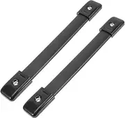 BESTOYARD 2pcs Black Rubber Handles with for Guitar Amps and Speaker Cabinets Comfortable Installation Design for Replacement and Repairs