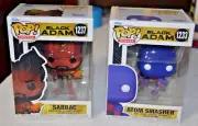 FUNKO POP! MOVIES: Black Adam - Sabbac & Atom Smasher Vinyl 2 Figures New!