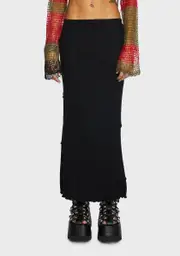Midnight By My Side Maxi Skirt