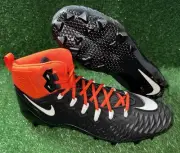 Nike Oregon State Beavers Force Savage Pro Football Cleats Black Orange Size 14