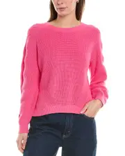 525 America Lace-Up Back Sweater