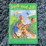 二手兒童英文故事書。JACK AND JILL AND OTHER RHYMES