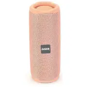 Laser Portable Fabric Bluetooth Speaker Lite: Pink