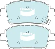Bendix Heavy Duty Front Brake Pad Set for Toyota Echo NCP10, SCP12 1.3L 2NZ-FE P (for: Toyota)