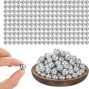 200 Pieces .43 Caliber Aluminum Paintball Ammo 1.8 Grams Solid Resuable Seamless Paintball Powerful for Shooting Training Practice Fit for T4E Walther PPQ/ TPM1 and Glock17/G17