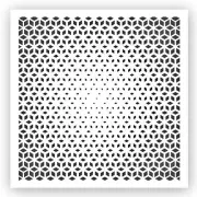 Pattern #37 Stencil - Choose a Size - Laser-Cut Reusable Plastic