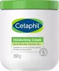 CETAPHIL Moisturising Cream | 550g | Hydrating Moisturiser For Dry To Very Dry,