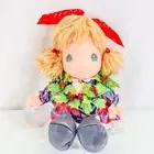 Applause Precious Moments Last Forever Holly 13" Christmas Girl Doll 1985 #21133