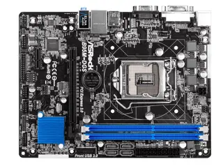 電腦雜貨店→華擎 ASROCK B95M-DGS主機板(1150 顯示 DDR3 B95)二手良品 $500