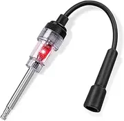 Ohleats Inline Spark Plug Tester, Auto Straight Boot Engine Ignition Tester, Internal External Engine Armature Diagnostic Detector Tool for Motorcycle Lawn Mower, Car Accessories