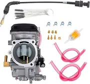 CV40 Carburetor with Choke Cable fits Harley Davidson Dyna Electra Glide Fatboy Softail Sportster 1200 XLH1200 Sportster 883 XL883 XLH883