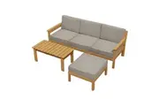 Livsip 5PCS Outdoor Furniture Sofa Set Lounge Setting Garden Patio