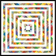 VAMOOSE - 54" x 54"- Quilt-Addicts Pre-cut Patchwork Quilt Kit Lap*