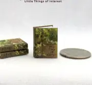 TALE OF GENJI 1:12 Scale Miniature Readable Book