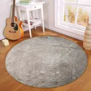 3D Brown Grey Texture NBC447 Game Rug Mat Elegant Photo Carpet Mat Fay 2023