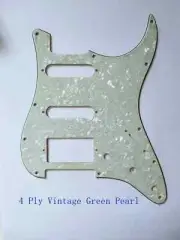 Classic Alnico V Pickups set Multifunction 7 Way SSH Pickguard Chrome