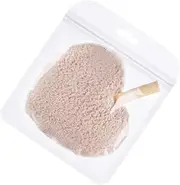 [Beatifufu] 3pcs Heart Shape Makeup Removal Pads Soft Cleaning for Face Reusable and Washable Facial Cleaning Pads