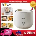 BEAR Electric Egg Boiler Custard Poach Steam Egg Stainless Steel Kitchen 4 Modes