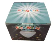 FISH WORLD Floating Light Show Portable 4 Light Beads Pool Floating LED NIB