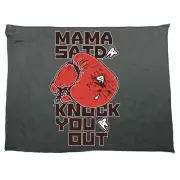 Mama Said Knock You Out Mother - Funny Microfiber Gym Sports Sweat Towels Towel