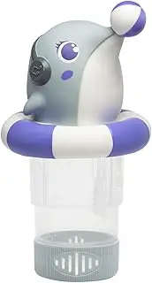 Chlorine Tablet Floater - Chlorine Dispenser Cute Tablets Holder,Floating Chlorinator Versatile Animal Float Decoration for Hot Tub Spa Hotel