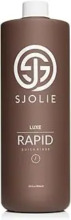 SJOLIE Rapid Spray Tan Solution - Luxe Ultra One Hour Express Tan - Violet Base | Sunless Tanner for a Quick-Drying, Ultra Dark Glow (32oz)