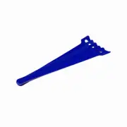 8 Inch Hook and Loop Reusable Strap Cable Cord Wire Ties 100 Pack Blue