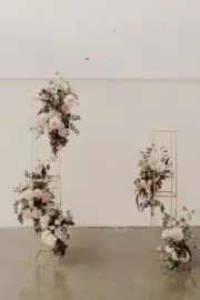 Rectangular Backdrop Stand Arch for Wedding Party Balloon Decorations