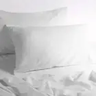 King Single Linen Cotton Sheet Set - White | Soft & Breathable | Luxury Bedding