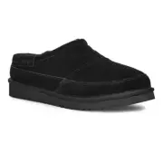 NWB Koolaburra by UGG Men's Graisen Slippers black size 12 black suede 1929