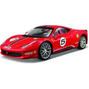 Bburago 1:24 Ferrari 458 Challenge No.5 Diecast Display Model Racing Car 3+