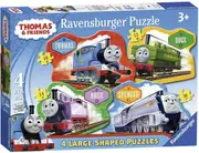 Ravensburger - Thomas 4 x Large Shaped Puzzles