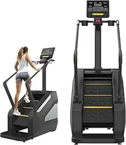 Stair Stepper, Stair Stepper for Home, Stepper Machine, 1-15 Gear Resistance Adjustment, 22-135 Steps/Minute, Maximum Load: 150Kg, 13.5 Inch Screen, for Training Leg Muscles and Core Strength