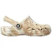 Crocs Unisex Baya Marbled Clogs Chai/Multi (US M4/W6 - M9/W11)