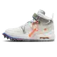 [NIKE] AIR FORCE 1 MID OFF-WHITE WHITE