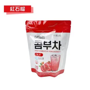 韓國DaNongWon 康普茶-任選2袋(20包/袋)新包裝酸甜氣泡感