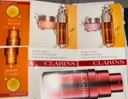 Clarins EnergyBoost+DoubleSerum&ExtraFirming+MultiActiveDay+EyeLift 5pcSampleSet