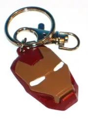 Iron Man 3 Movie Soiid Metal Keychain Mark 42 Keyring Marvel Comics New