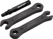 Zipp Tangente Aluminum Knurled Valve Extender 48mm for Zipp 60/404, 1 Piece