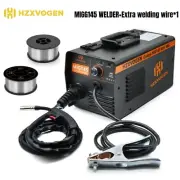Mini MIG Welder MIG Welding Machine Gasless Flux Core Weld Iron 220V MIG145 AU