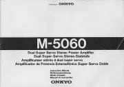 Onkyo M-5060 Amplifier Owners Manual